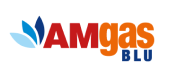 Logo Amgas Blu